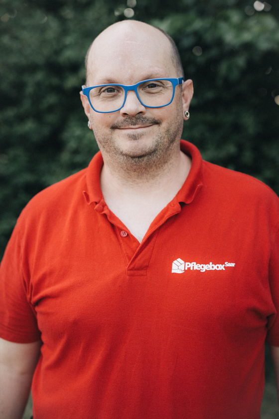 Michael John, Fahrer und Kommissionierer bei Pflegebox Saar