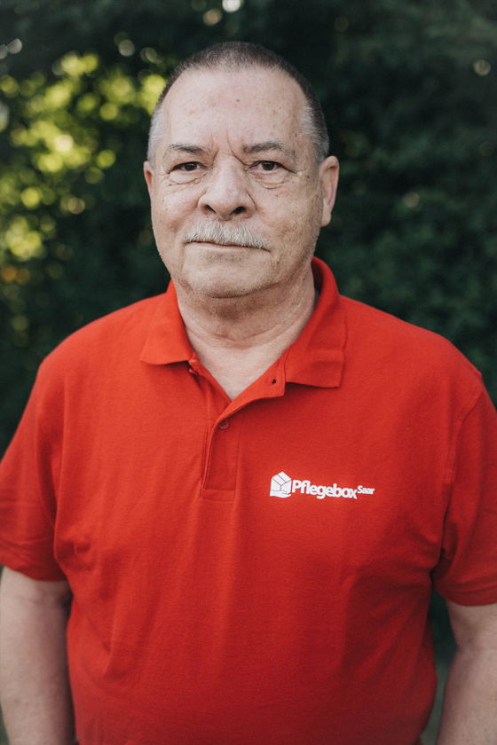 Ralf Becker, Fahrer und Kommissionierer bei Pflegebox Saar